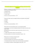 Georgia Pesticide Exam Questions and Answers Latest Graded A&plus;