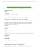 Georgia Pesticide Exam Questions and Answers Latest Graded A&plus;