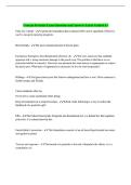 NC Pesticide Applicator Core Manual Exam Questions and Answers Latest Graded A&plus;