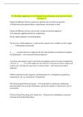 Georgia Pesticide Exam Questions and Answers Latest Graded A&plus;