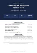 NGN HESI Leadership and Management Exam Actual Exam 2026&sol;2027 &vert; Complete Exam-Style Questions &vert; 100&percnt; Verified &ndash; Detailed Rationales &ndash; Pass Guaranteed &ndash; A&plus; Graded&NewLine;&NewLine;