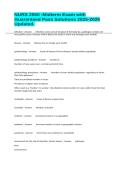 NURS 2550 -Midterm Exam with Guaranteed Pass Solutions 2025-2026 Updated&period;