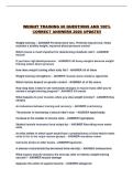 WEIGHT TRAINING 60 QUESTIONS AND 100&percnt; CORRECT ANSWERS 2026 UPDATE&excl;&excl;