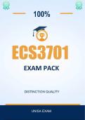 ECS3701 EXAM PACK 2026 - DISTINCTION