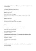 Essentials of Nursing Leadership & Management FINAL &ndash; practice questions with answers and exam review guide