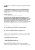 Nursing Management and Leadership &ndash; Comprehensive Study Guide & Practice Questions