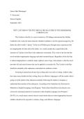 ESSAY&colon; CATCHER IN THE RYE - WHY CATCHER IN THE RYE SHOULD BE INCLUDED IN THE &NewLine;CURRICULUM