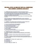 DPL302m &lpar;FPTU&lowbar;AI&rpar; NEW SET WITH ALL QUESTIONS AND CORRECT ANSWERS 2026-2027&excl;&excl;