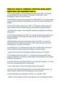 WGU D431 DIGITAL FORENSICS UPDATED EXAM SCRIPT QUESTIONS AND ANSWERS SURE A&period;pdf
