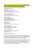 COG170 COGITO FUNDAMENTALS COMPREHENSIVE EXAM UPDATED QUESTIONS