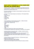 COG170 COGITO FUNDAMENTALS ACTUAL EXAMS SCRIPT QUESTIONS AND ANSWERS FIRM A&period;pdf