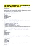 COG170 COGITO FUNDAMENTALS UPDATED FINAL EXAM QUESTIONS AND ANSWERS FIRM A&period;pdf&NewLine;&NewLine;1&period; Document information