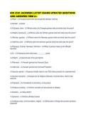KIN 2501 JACOBSEN LATEST EXAMS UPDATED QUESTIONS AND ANSWERS FIRM A&period;pdf