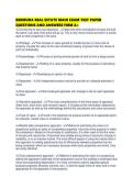 BERMUDA REAL ESTATE MAIN EXAM TEST PAPER QUESTIONS AND ANSWERS FIRM A&period;pdf