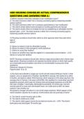 HUD HOUSING COUNSELOR ACTUAL COMPREHENSIVE QUESTIONS AND ANSWERS