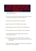 CA DMV KNOWLEDGE TEST 2026&NewLine;ACTUAL EXAM QUESTIONS WITH&NewLine;CORRECT ANSWERS 100&percnt; VERIFIED&NewLine;GRADED A&plus;