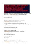 DRIVER'S PERMIT TEST &sol; DRIVER'S&NewLine;TEST 2026&sol;2027 ACTUAL EXAM&NewLine;QUESTIONS WITH CORRECT&NewLine;ANSWERS 100&percnt; VERIFIED GRADED&NewLine;A&plus;