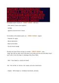 ANATOMY AND PHYSIOLOGY&NewLine;MODULE 3 - SKELETAL SYSTEM&NewLine;UPDATE&vert;EXAM QUESTIONS WITH&NewLine;MULTIPLE CHOICES &vert;VERIFIED &&NewLine;REVISED ANSWERS &lpar;NEW&rpar;&excl;&excl;&excl;