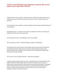 Turf Pest Control 3B Kansas Exam comprehensive questions fully solved & updated &lpar;Latest Update 2026&rpar; UPDATE&excl;&excl;&NewLine;