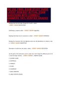BIO 252&colon; FINAL EXAM STUDY GUIDE&NewLine;LATEST 2026&sol;2027 ACTUAL EXAM&NewLine;QUESTIONS WITH CORRECT&NewLine;ANSWERS 100&percnt; VERIFIED GRADED&NewLine;A&plus;