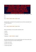 BIOL 252 FINAL EXAM - QUIZ REVIEW&NewLine;&lpar;2026&sol;2027&rpar; UPDATE&vert;EXAM&NewLine;QUESTIONS WITH MULTIPLE&NewLine;CHOICES &vert;VERIFIED & REVISED&NewLine;ANSWERS &lpar;NEW&rpar;&excl;&excl;&excl;