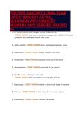 PORTAGE ANATOMY 2 FINAL EXAM&NewLine;LATEST 2026&sol;2027 ACTUAL&NewLine;QUESTIONS WITH CORRECT&NewLine;ANSWERS 100&percnt; VERIFIED GRADED&NewLine;A&plus;