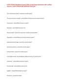EMT FISDAP Readiness Exam &vert;&vert; 2026 &lpar;Actual Exam&rpar; Questions with verified Answers &vert; EMT FISDAP READINESS EXAM &num;1 -&NewLine;