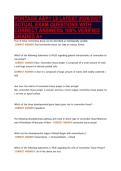 PORTAGE A&P1 L8 LATEST 2026&sol;2027&NewLine;ACTUAL EXAM QUESTIONS WITH&NewLine;CORRECT ANSWERS 100&percnt; VERIFIED&NewLine;GRADED A&plus;
