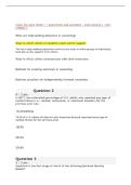 COUC 504 QUIZ WEEK 1 &vert; QUESTIONS AND ANSWERS &vert; 2026 UPDATE &vert; 100&percnt; CORRECT&period;