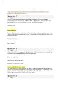 COUC 504 QUIZ WEEK 2 &vert; QUESTIONS AND ANSWERS &vert; 2026 UPDATE &vert; 100&percnt; CORRECT - LIBERTY UNIVERSITY&period;