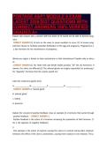PORTAGE A&P1 MODULE 6 EXAM&NewLine;LATEST 2026&sol;2027 QUESTIONS WITH&NewLine;CORRECT ANSWERS 100&percnt; VERIFIED&NewLine;GRADED A&plus;