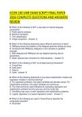 ECON 100 UNR CERTIFICATION EVALUATION&NewLine;STUDY GUIDE 2026 FULL QUESTIONS AND&NewLine;SOLUTIONS
