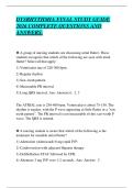 DYSRHYTHMIA FINAL STUDY GUIDE&NewLine;2026 COMPLETE QUESTIONS AND&NewLine;ANSWERS&period;DYSRHYTHMIA FINAL STUDY GUIDE&NewLine;2026 COMPLETE QUESTIONS AND&NewLine;ANSWERS&period;