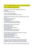 DYSRHYTHMIA ACTUAL&NewLine;CERTIFICATION PAPER 2026&NewLine;QUESTIONS WITH ANSWERS FULL&NewLine;SOLUTION&period;