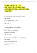 DWI COMPREHENSIVE SCRIPT 2026 QUESTIONS&NewLine;WITH ANSWERS GRADED A&plus;&NewLine;