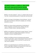 DWI ACTUAL TEST PAPER 2026 QUESTIONS&NewLine;WITH SOLUTIONS GRADED A&plus;
