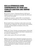 ECSA101 HYPERSPACE GUIDE FINAL&NewLine;PAPER 2026 SOLVED QUESTIONS WITH&NewLine;VERIFIED ANSWERS GRADED A&plus;