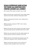 ECSA 101 HYPERSPACE GUIDE TEST BANK&NewLine;2026 COMPLETE QUESTIONS AND&NewLine;VERIFIED ANSWERS GRADED A&plus;&NewLine;