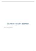 De lat hoog voor iedereen &vert; Lager Onderwijs &vert; Arteveldehogeschool &vert; 2025&sol;26