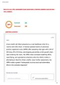 STUDY&vert;BUNDLE &colon;LATEST EDITIONS WGU D115 OA & PRE -ASSESSMENT EXAM &vert;QUESTIONS & VERIFIED ANSWERS &vert;2026 EDITION &vert; 100&percnt; CORRECT&vert; SMART DEAL&excl;&excl;&excl;