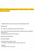 NSG 120 Pathophysiology Exam Guide Endocrine&comma; Renal & Neuro Review&period;pdf&NewLine;&NewLine;