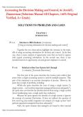 Solutions Manual for Accounting for Decision Making and Control&comma; 9th Edition &ndash; Jerold L&period; Zimmerman &lpar;All Chapters&comma; Verified&comma; A&plus; Grade&rpar;