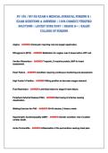 NU 189 &sol; NU189 Exam 4 mEdical-SUrgical NUrSiNg ii &vert;&NewLine;Exam QUEStioNS & aNSwErS &vert; 100&percnt; corrEct&sol;VErifiEd&NewLine;SolUtioNS &vert; latESt 2026&sol;2027 &vert; gradE a&plus; &vert; galEN&NewLine;collEgE of NUrSiNg 