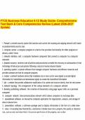 FTCE Business Education 6-12 Study Guide- Comprehensive Test Bank & Core Competencies Review &lpar;Latest 2026-2027 Update&rpar;