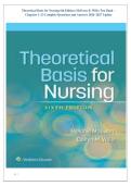 Theoretical Basis for Nursing 6th Edition &lpar;McEwen & Wills&rpar; Test Bank &ndash; Chapters 1&ndash;23 Complete Questions and Answers 2026&ndash;2027 Update