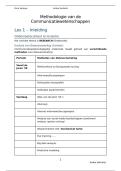 Lecture Notes Methodologie Communicatiewetenschappen &vert; UGent &vert; 2025&sol;26