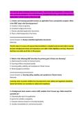 DCF FOSTER CARE LICENSING SPECIALIST EXAM &ndash; QUESTIONS AND ANSWERS &vert; VERIFIED AND &NewLine;WELL DETAILED ANSWERS &vert; PLUS RATIONALES &vert; GUARANTEED PASS &vert; LATEST EXAM UPDATE &vert; &NewLine;EXAM PREP &vert; STUDY GUIDE &vert; PRACTICE TEST 