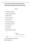 TCAR POST-TEST REAL EXAM &ndash; QUESTIONS AND ANSWERS &vert; VERIFIED AND WELL&NewLine;DETAILED ANSWERS &vert; PLUS RATIONALES &vert; GUARANTEED PASS &vert; LATEST EXAM UPDATE