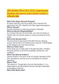 SIDA BADGE PRACTICE TEST Comprehension Questions and Answers Latest Already Graded A&plus; UPDATE 2026