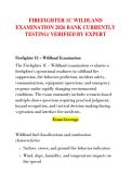 FIREFIGHTER 1C WILDLAND &NewLine;EXAMINATION 2026 BANK CURRENTLY &NewLine;TESTING&sol; VERIFIED BY EXPERT